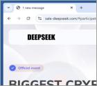 DeepSeek Crypto Giveaway Estafa