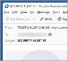 Estafa por correo electrónico Trust Wallet Sign-In Attempt