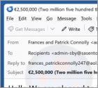 Estafa por correo electrónico Donation From Frances and Patrick Connolly