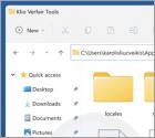 Klio Verfair Tools Aplicación no deseada