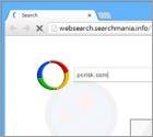 Websearch.searchmania.info aparece automáticamente en los navegadores