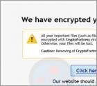 Virus bloqueador de sistemas CryptoFortress