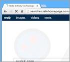 Redireccionamiento a Searches.safehomepage.com