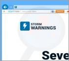 Anuncios de Storm Warnings