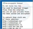Virus encriptador Unblockupc