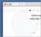 Estafa Apple Warning Alert (Mac)