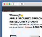 Estafa APPLE SECURITY BREACH (Mac)