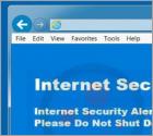 Estafa Internet Security Alert