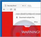 Estafa Browser Blocked Based On Your Security Preferences