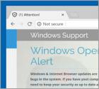 Estafa Windows Operating System Alert en ventana emergente