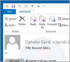 Virus por e-mail Danske Bank