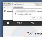 Estafa en pop-up AppleCare Tech Support (Mac)