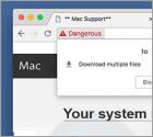Estafa Mac iOS Security At Risk Error Code: HT201155 POP-UP (Mac)