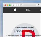 Fraude VIRUS ALERT FROM APPLE POP-UP (Mac)