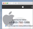 Estafa emergente Mac OS Support Alert (Mac)