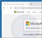 Estafa en pop-up Microsoft Authorised Device Care