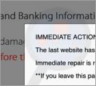 Estafa en ventana emergente Trojan.U83 (Mac)