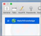 Software publicitario MatchKnowledge (Mac)