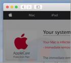 Estafa en pop-up Apple.com-scan-mac.live (Mac)