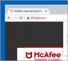 Estafa en pop-up Your McAfee Subscription Has Expired