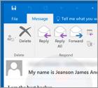 Estafa por e-mail de extorsión sexual Jeanson J. Ancheta