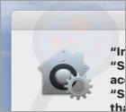 Estafa ventana emergente "Install.app wants access to control" (Mac)