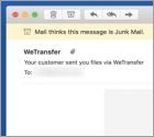 Virus Por Email "WeTransfer"