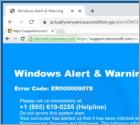 Estafa Emergente "Windows Alert & Warning"