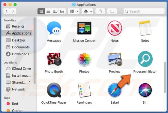 Adware ProgramInitiator (Mac)