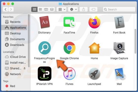Adware FrequencyProgress (Mac)