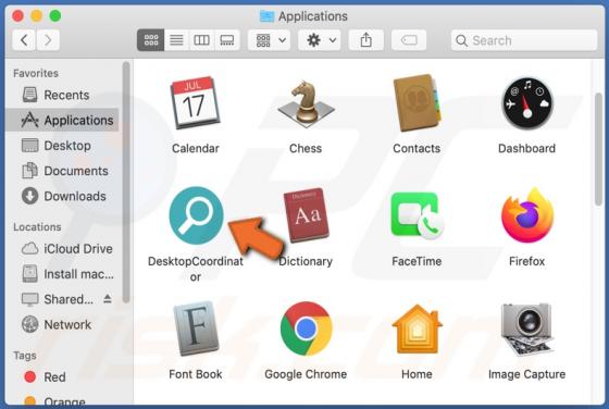 Adware DesktopCoordinator (Mac)