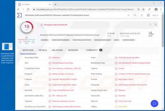 Malware "RedLine Stealer"