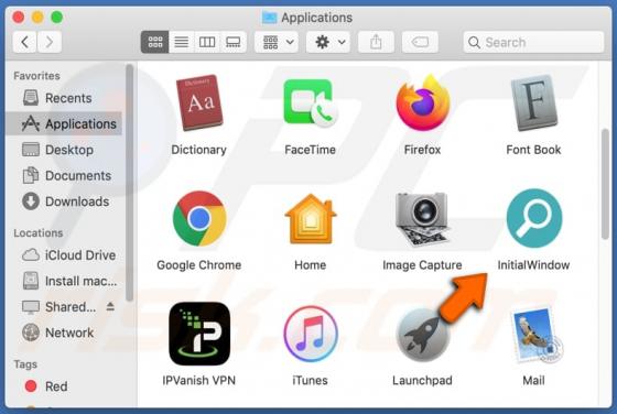 Adware InitialWindow (Mac)