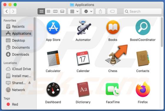 Adware BoostCoordinator (Mac)