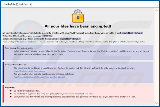 Ransomware Arrow