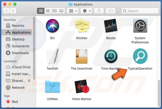 Adware TypicalOperation (Mac)