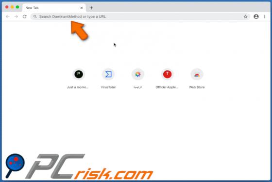 Redirección Search.dominantmethod.com (Mac)