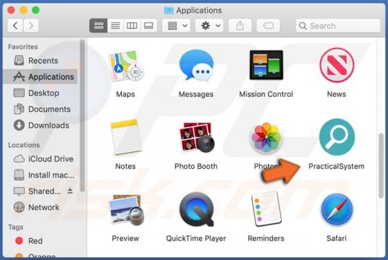 Adware PracticalSystem (Mac)