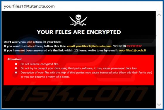 Ransomware FLYU