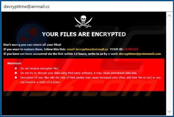 Ransomware Dme