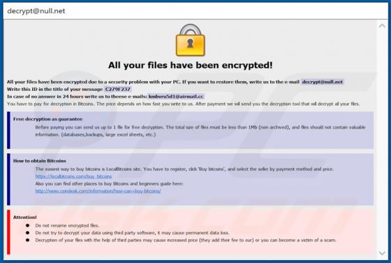 Ransomware Zxcv