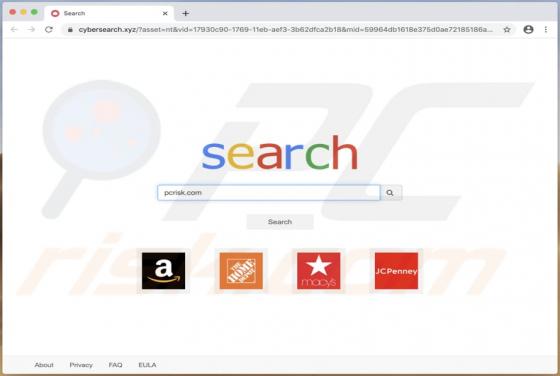 Redirección Cybersearch.xyz (Mac)