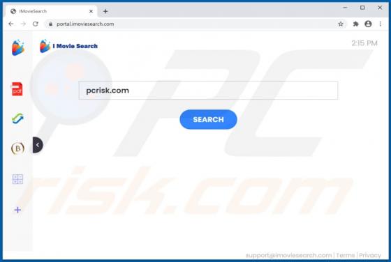 Secuestrador de Navegador IMovieSearch
