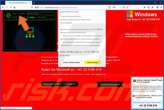 Estafa Emergente "Killer's IP Address"