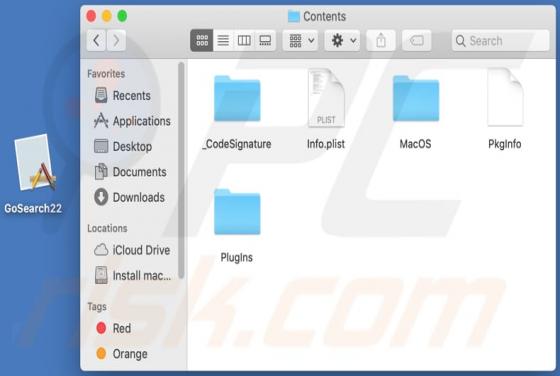 Virus GoSearch22 (Mac)