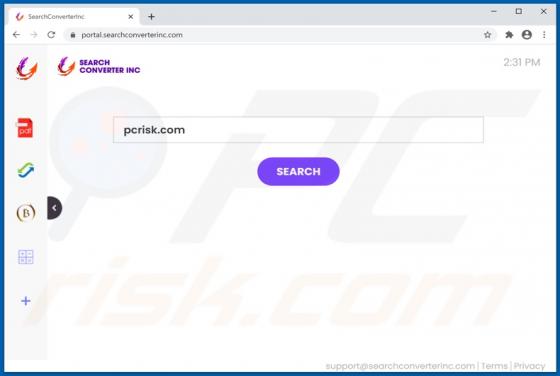 Secuestrador de Navegador SearchConverterInc