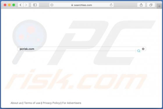 Secuestrador de Navegador Searchlee (Mac)