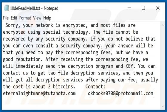 Ransomware Cring