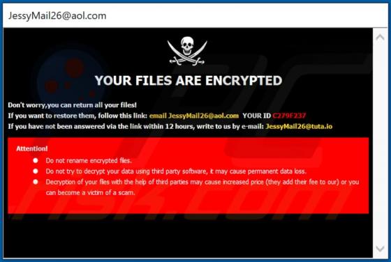 Ransomware Jessy