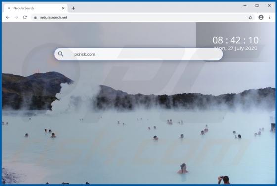 Secuestrador de Navegador "Nebula Search"